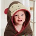 Детское полотенце банное с капюшоном Skip Hop Обезьянка (Zoo Monkey) 